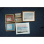 A Selection of Various Framed Prints,