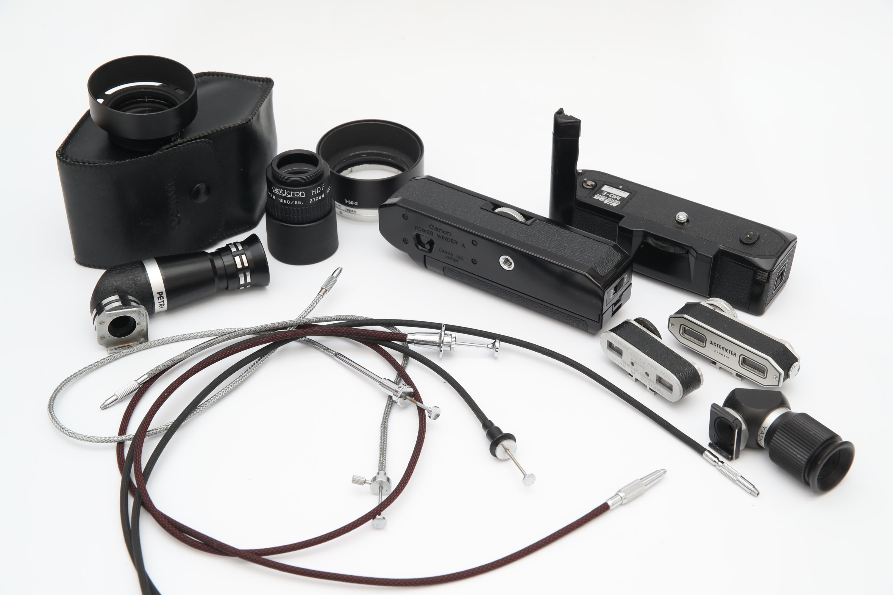 A Good Selection of Camera Accessories,