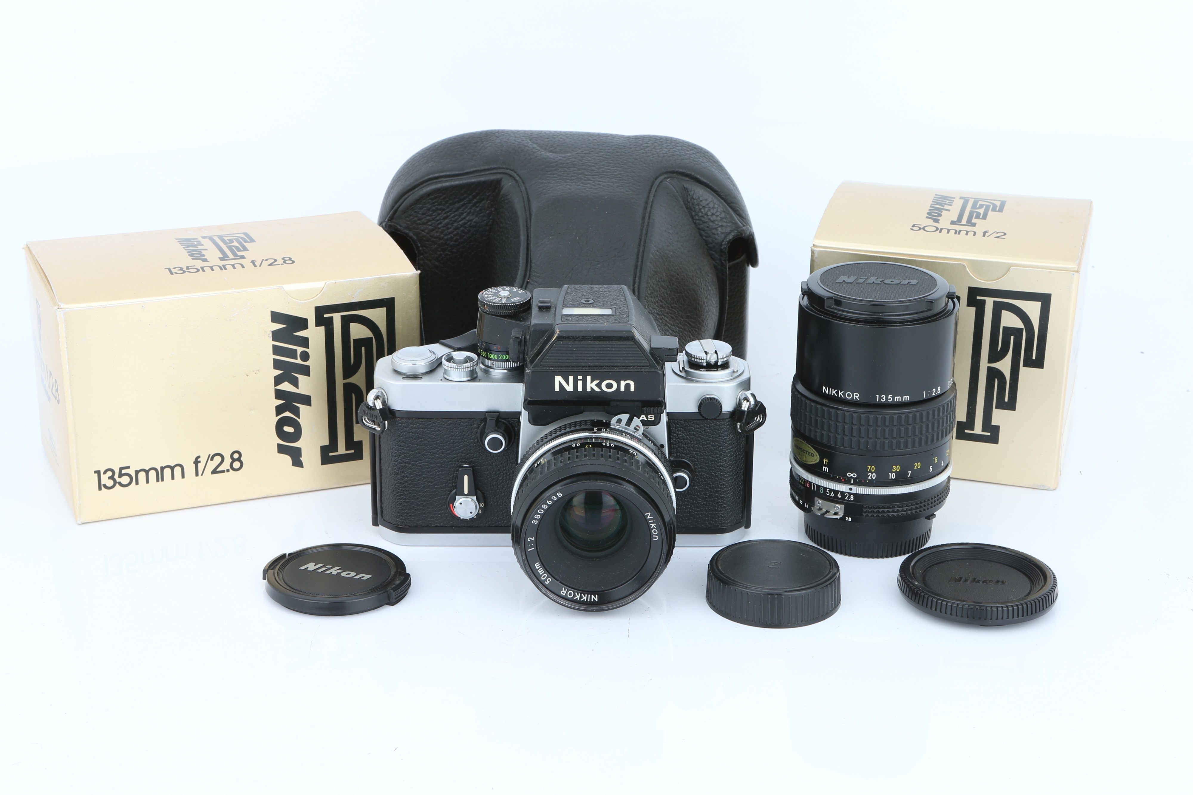 A Nikon F2 AS SLR Camera,