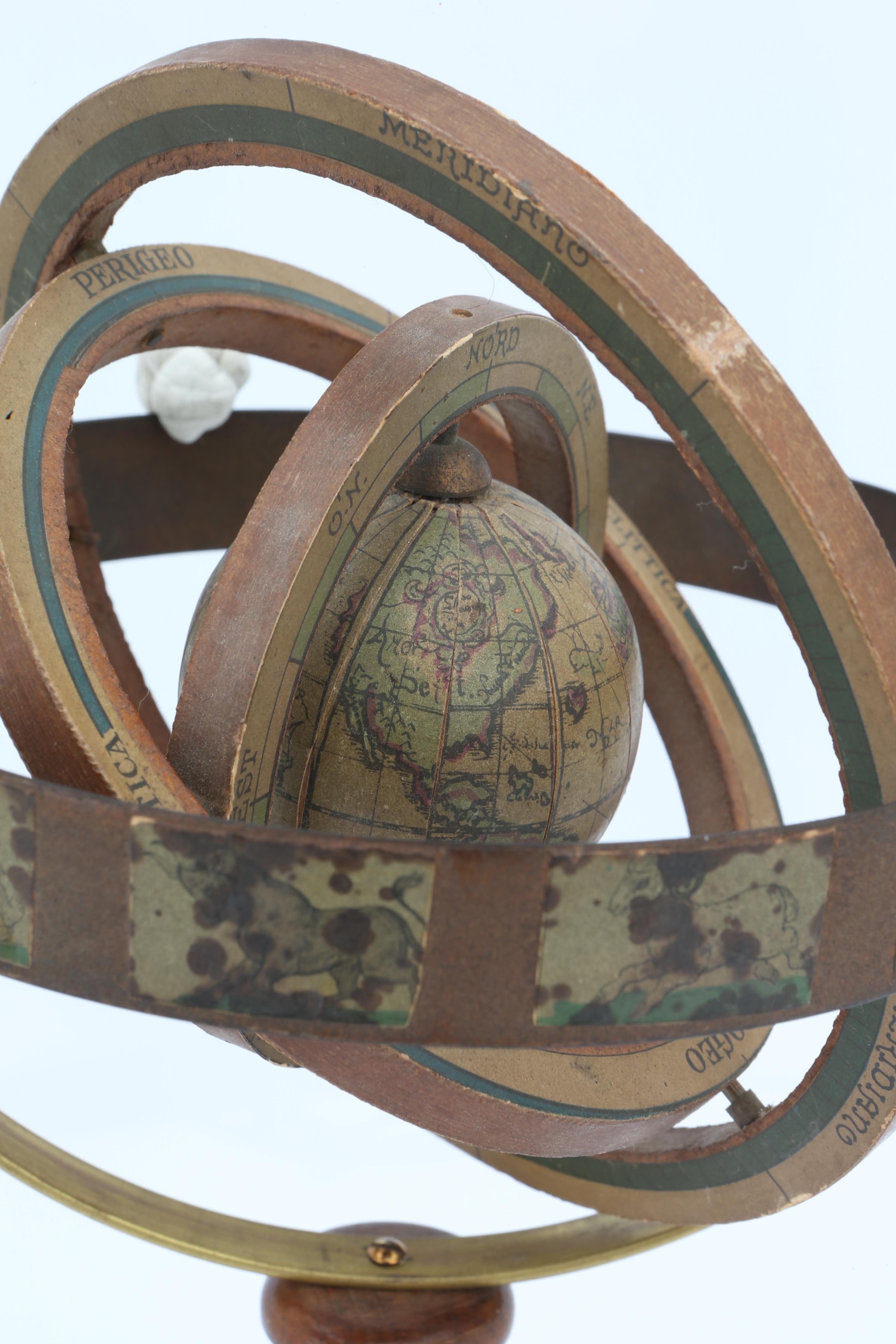 A Decorative Italian Ptolemaic Armillary Sphere, - Image 5 of 7