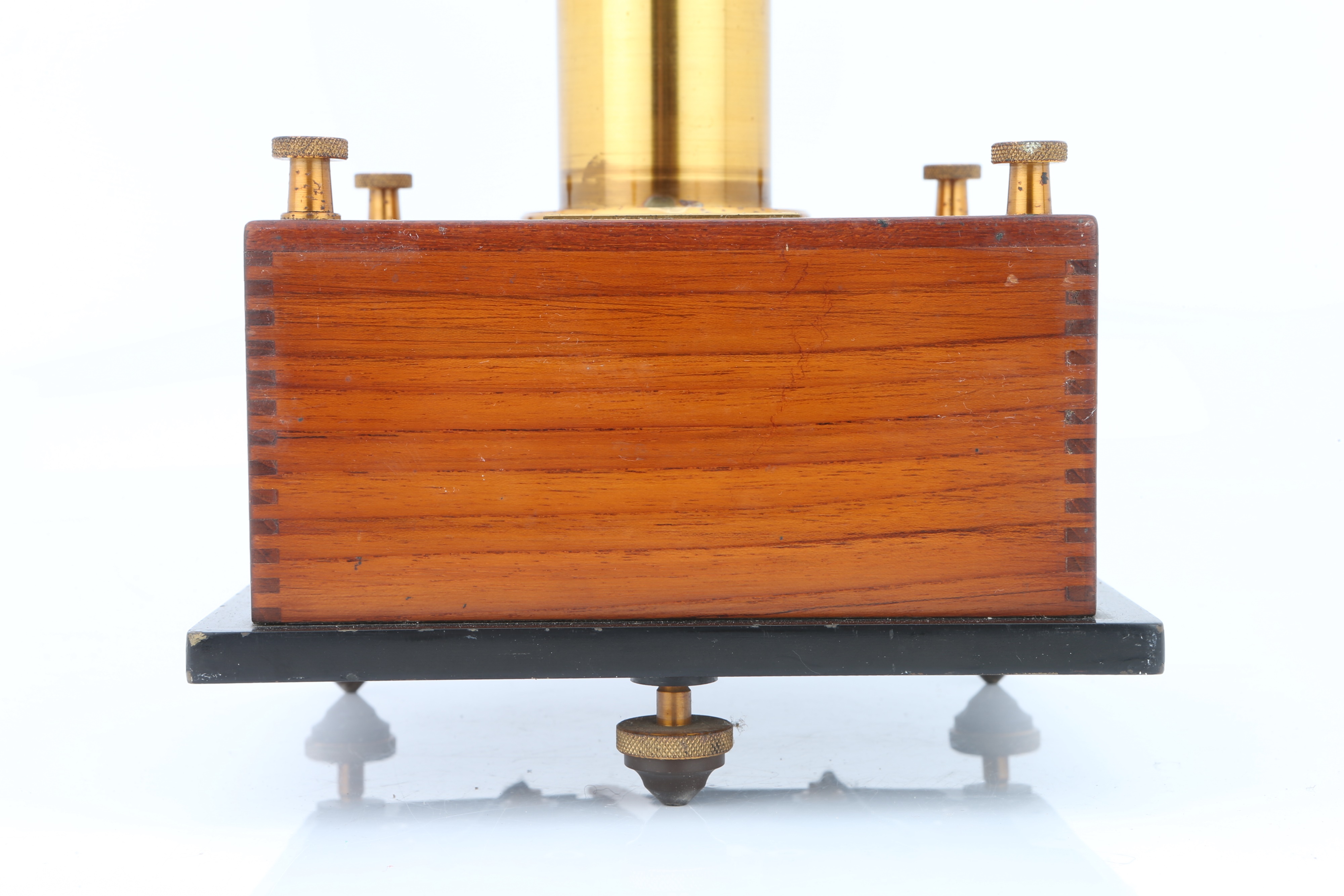 Brass & Mahogany High Sensitivity Galvanometer, - Image 2 of 5