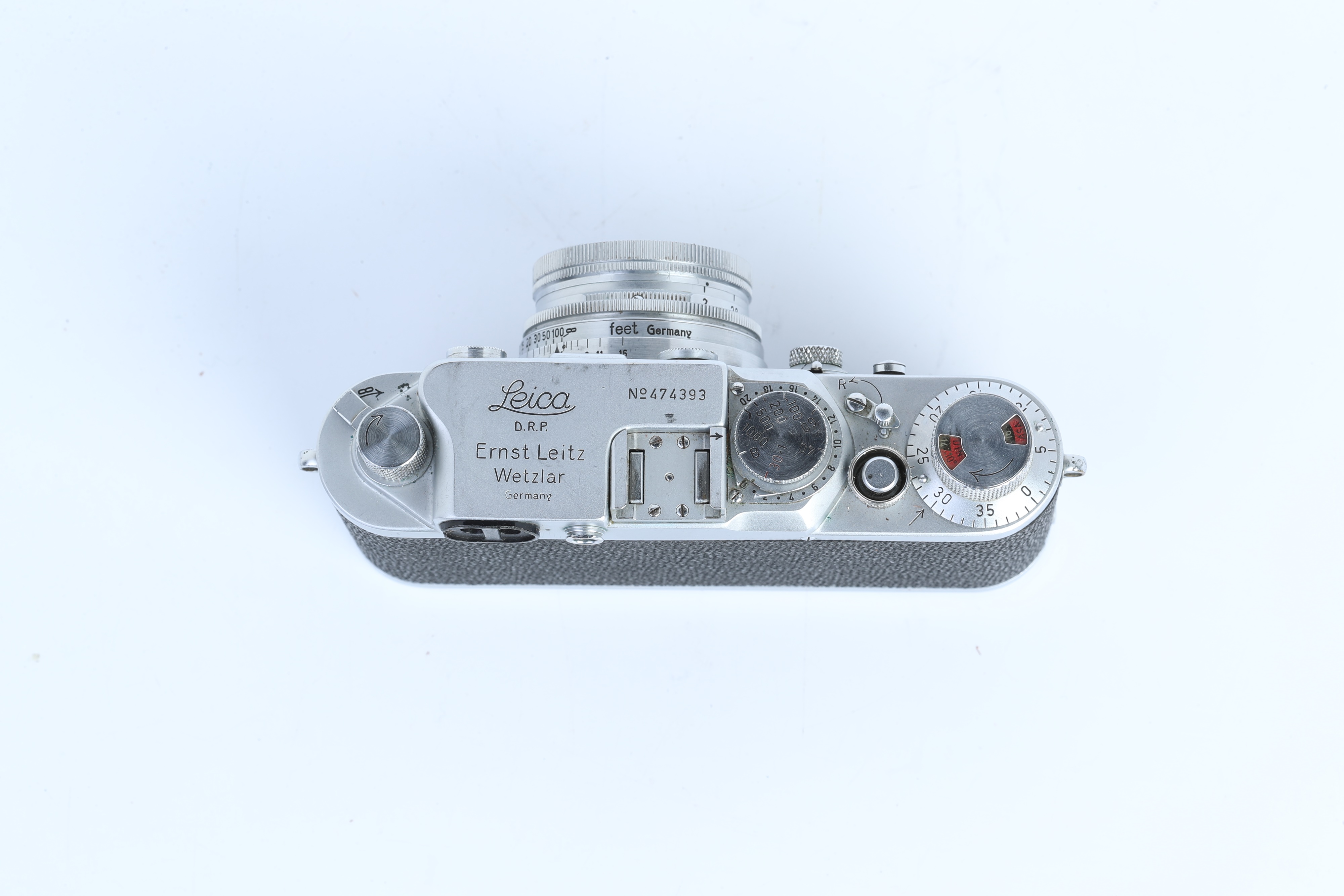 A Leica IIIc Rangefinder Camera, - Image 4 of 4