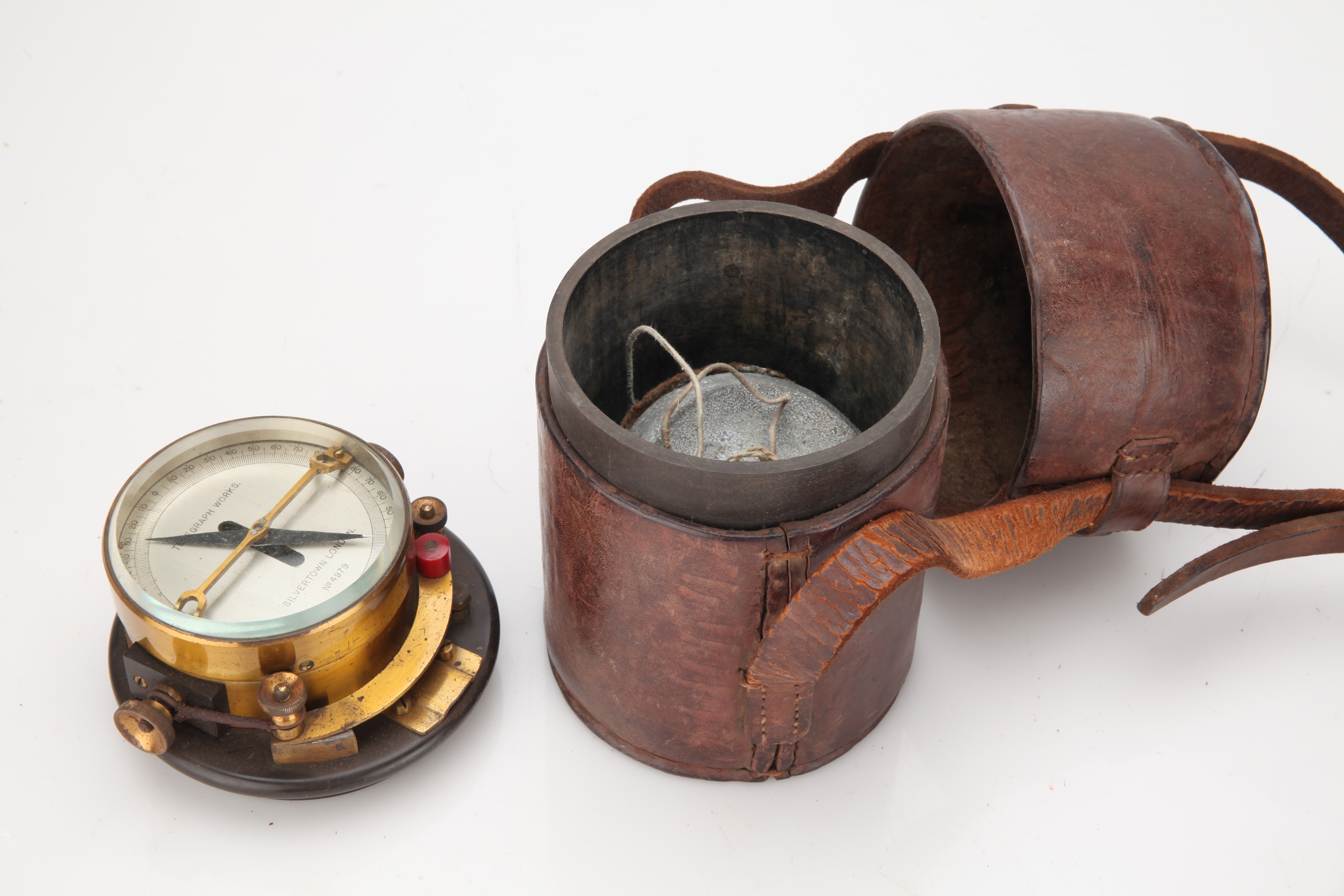 A Telegraph Line Test Galvanometer, - Image 3 of 3