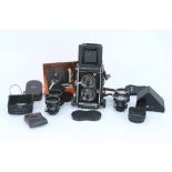 A Mamiya C330 Professional TLR Camera,