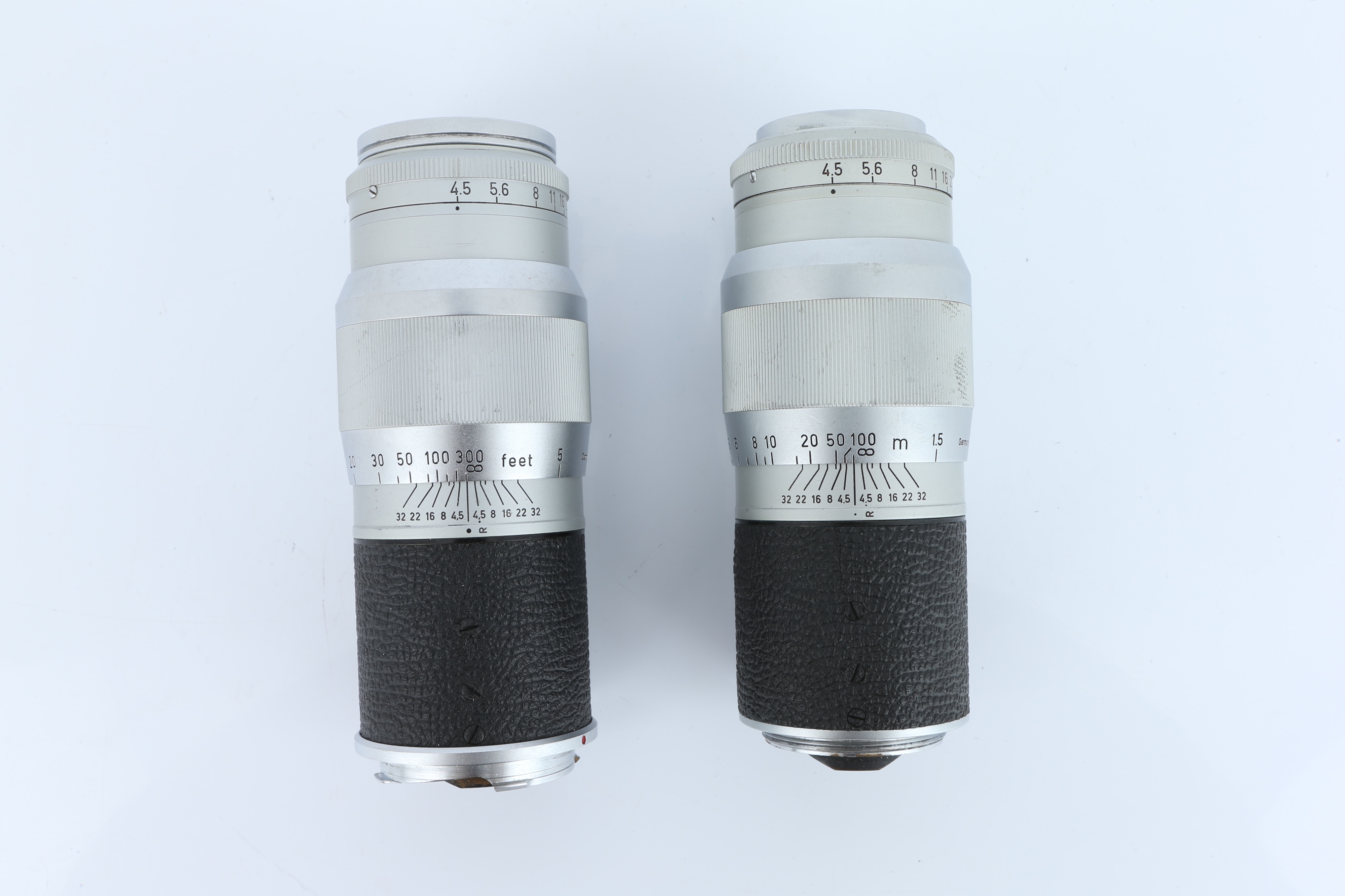 Two Leitz Hektor f/4.5 135mm Lenses, - Image 3 of 3