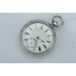 A Silver Pocket Watch,