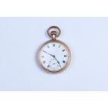 A Gold-Plated Pocket Watch,