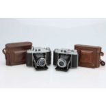 Two Mihama FOlding Cameras,