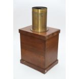 A Brass & Mahogany Daylight Enlarger,