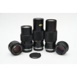 A Small Selection of Various Lenses,