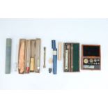 Collection of Hydrometers & Weights