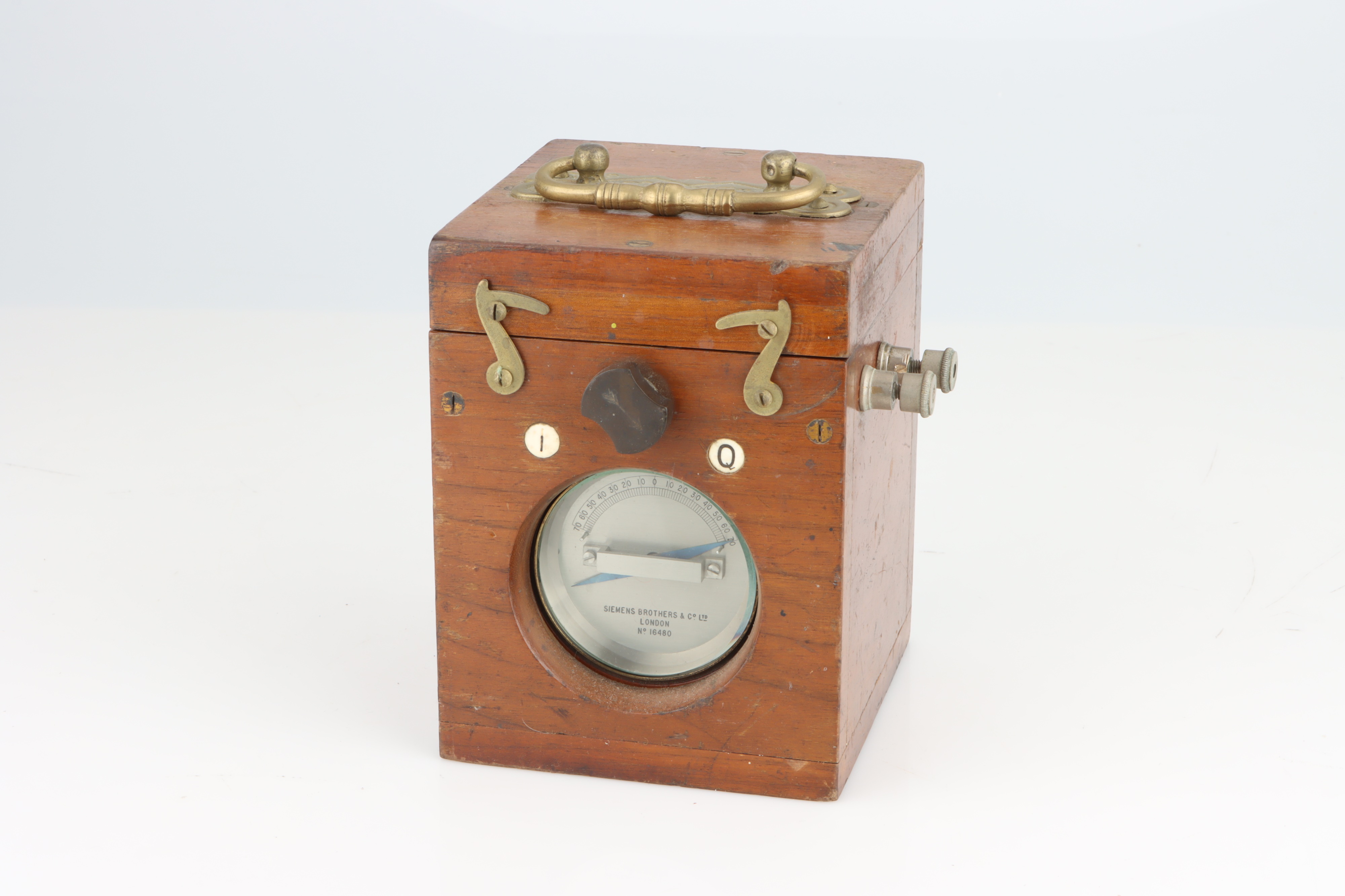 GPO Type Field Telegraph Galvanometer in Case - Image 4 of 4