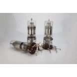 Three Substantial, BTH, British Thomson-Houston Valves / Electron Tubes,