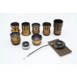 A Good Selection of Brass Lenses,