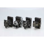Four Japanese Folding Cameras,