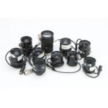 * A Small Selection of Various TV Lenses,