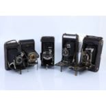 A Selection of Various Folding Cameras,