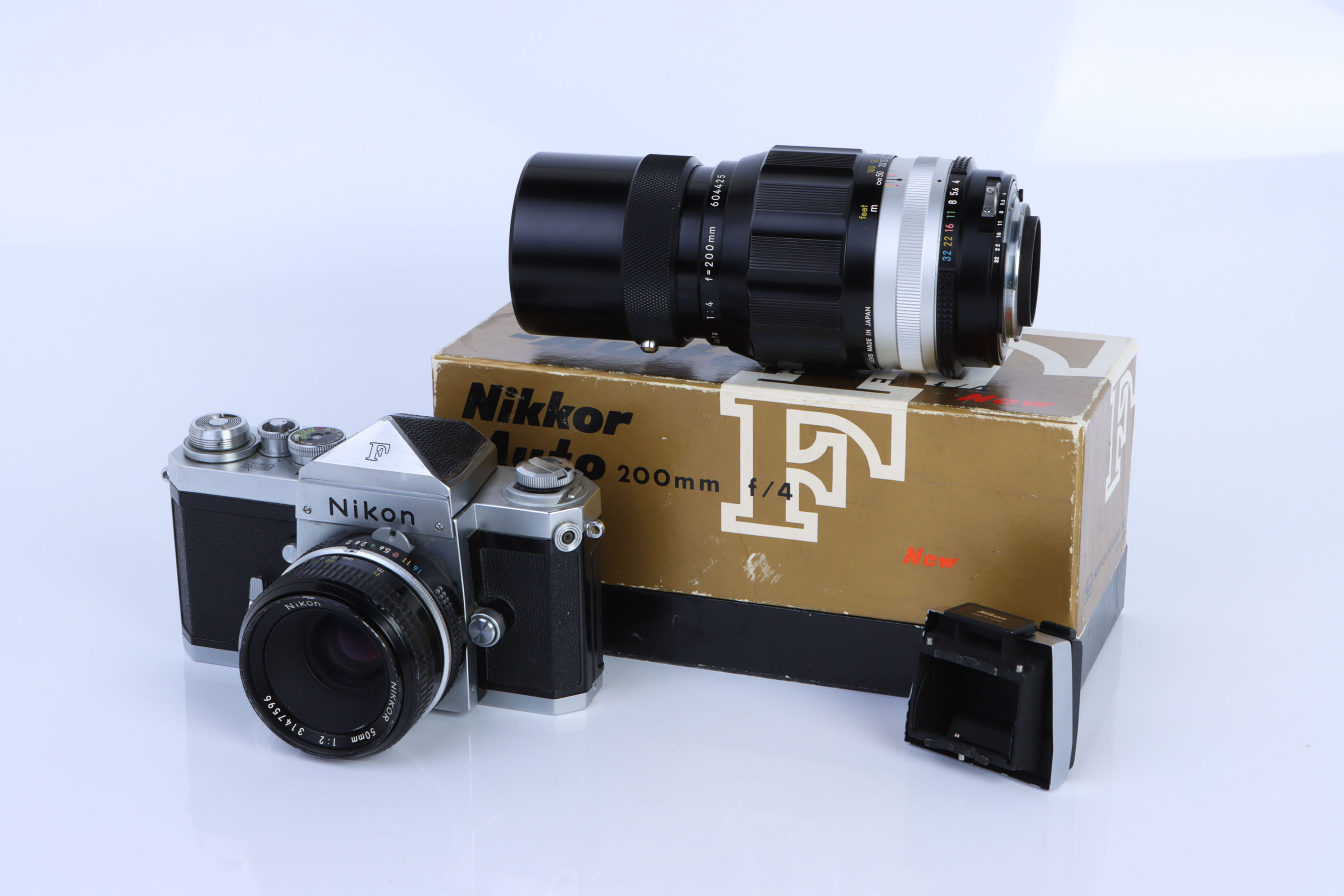 A Nikon F Plain Prism SLR Camera,