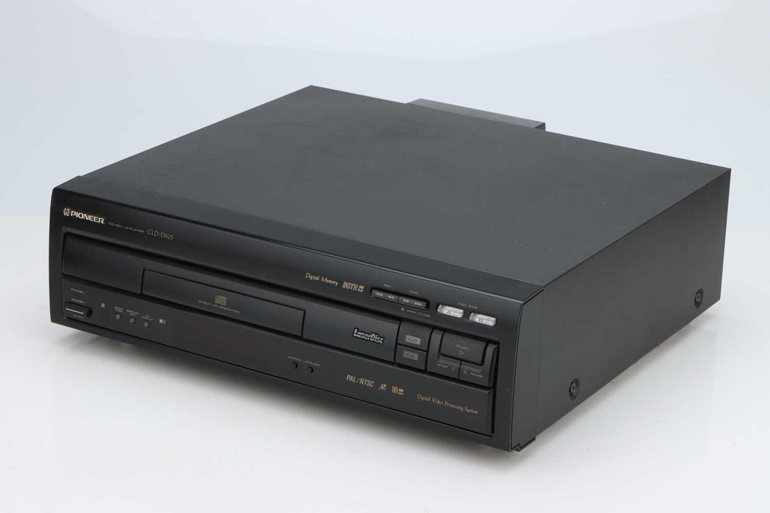 A Pioneer CLD-D925 LaserDisc Player,