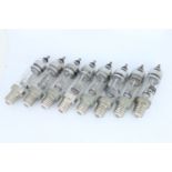 Collection of Eight Half-Wave Mercury-Vapor Rectifier Valves