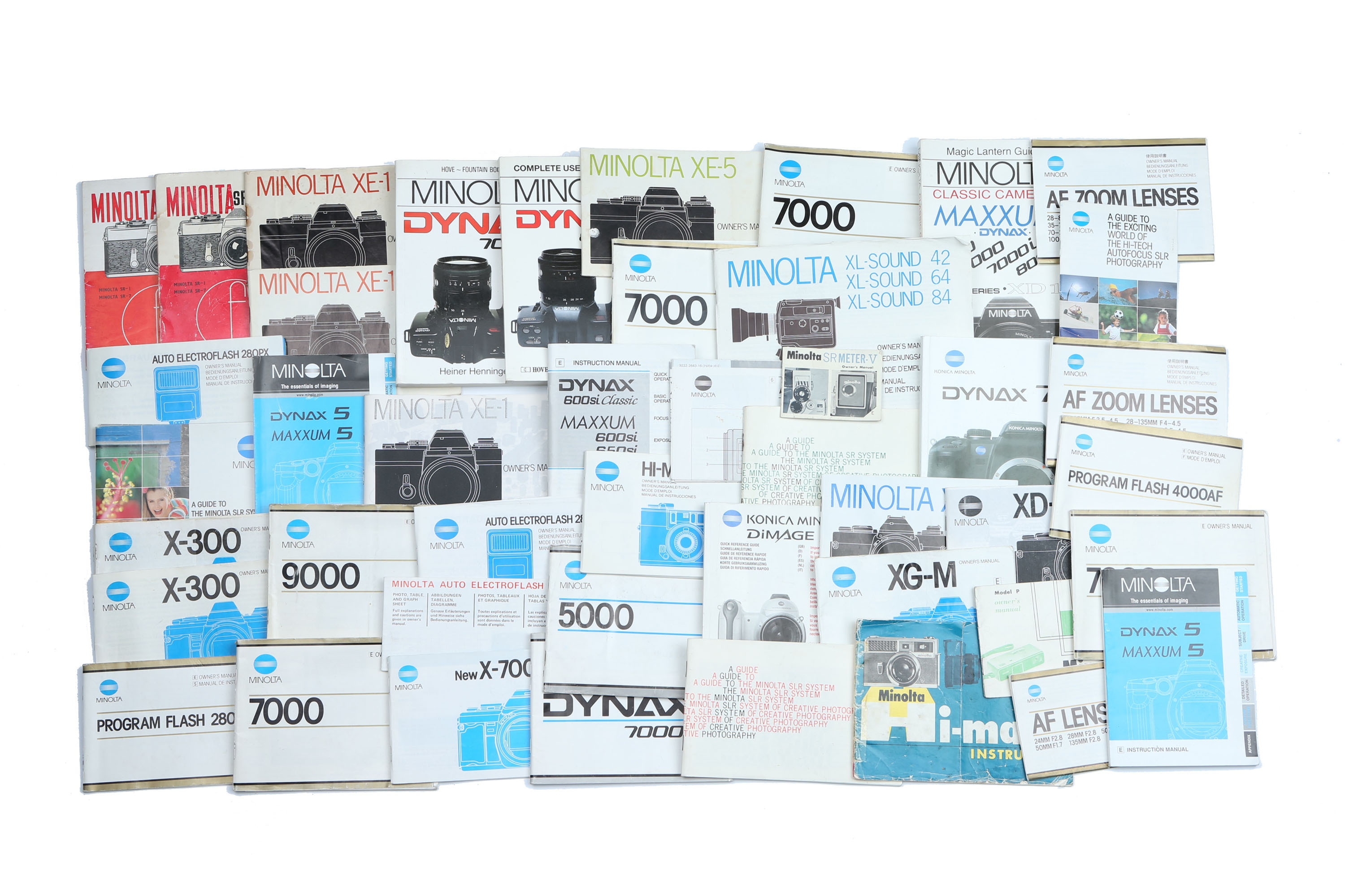 A Good Selection of Minolta Literature,