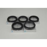 A Selection of Hasselblad Lens Mounting Rings,