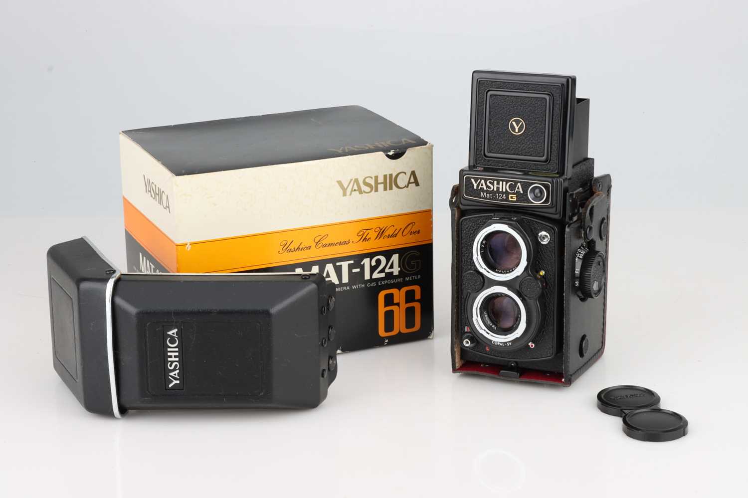 A Yashica MAT-124G Medium Format TLR Camera,