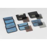 A Set of Tiffen 3x3" Density & Polarising Filters,