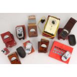 A Selection of Light Meters in Presentation Boxes,
