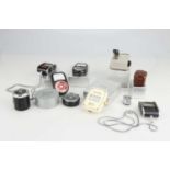 A Selection of Light Meters, Some in Silver Presentation Boxes,