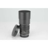 A Leitz Elmarit-R f/2.8 180mm Lens,