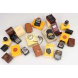 A Selection of Light Meters in Yellow Presentation Boxes,