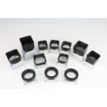 A Good Selection of Hasselblad Lens Hoods,