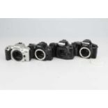 Four Minolta SLR Cameras,