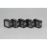 Five Hasselblad A12 Backs,