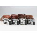 A Selection of Four 35mm Viewfinder Cameras,