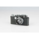 A Leica IIIc Rangefinder Camera,