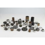 A Good Selection of Mixed Lenses and Lens Parts,