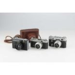 A Selection of Three 35mm Cameras,