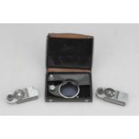 A Small Selection of Canon Rangefinder Equipment,