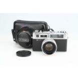 A Yashica Electro 35 35mm Rangefinder Camera,