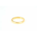 A 22ct Gold Wedding Ring