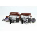 Two Kodak Retina Cameras,