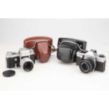 Two German 35mm SLR Cameras,