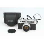 A Yashica Electro 35 35mm Rangefinder Camera,