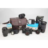 A Practice BX20 35mm SLR Outfit,