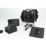 An Arca Swiss 4x5 Monorail View Camera Outfit,