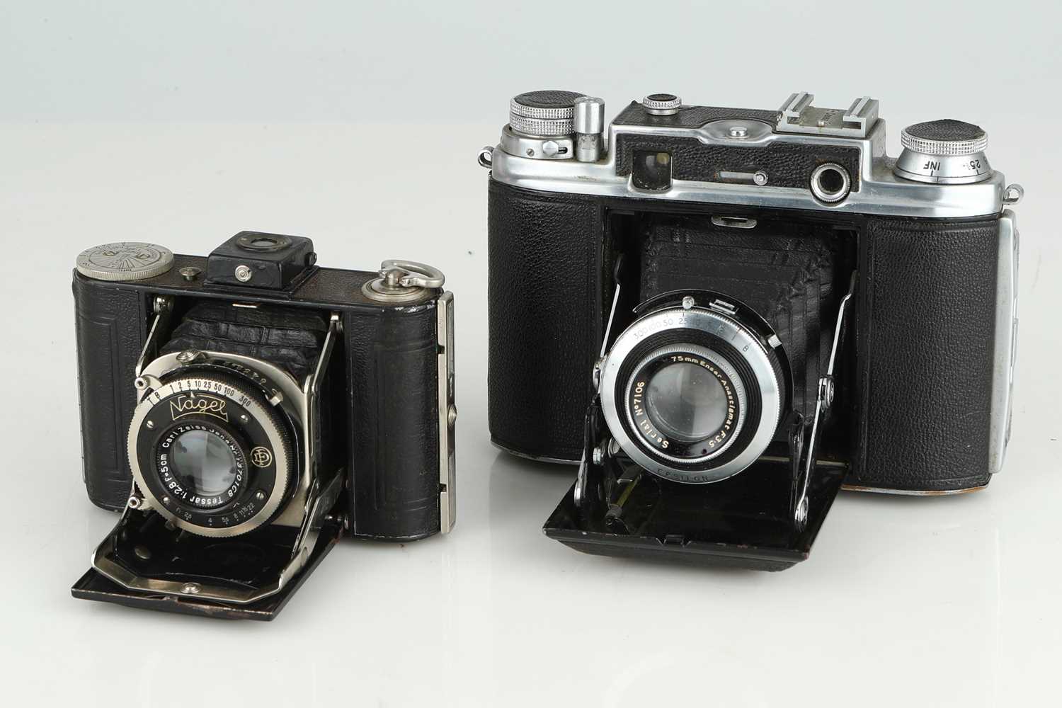 A Selection of Four Medium Format Folding Cameras, - Image 2 of 4