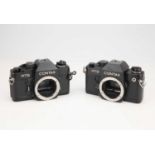 Two Contax 35mm SLR Bodies,