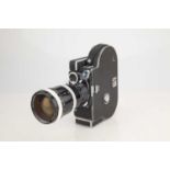 A Bolex H16 Reflex 16mm Cine Camera,